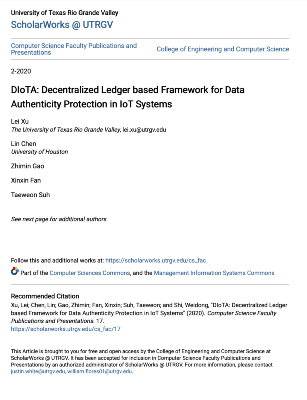 Data Authenticity Protection